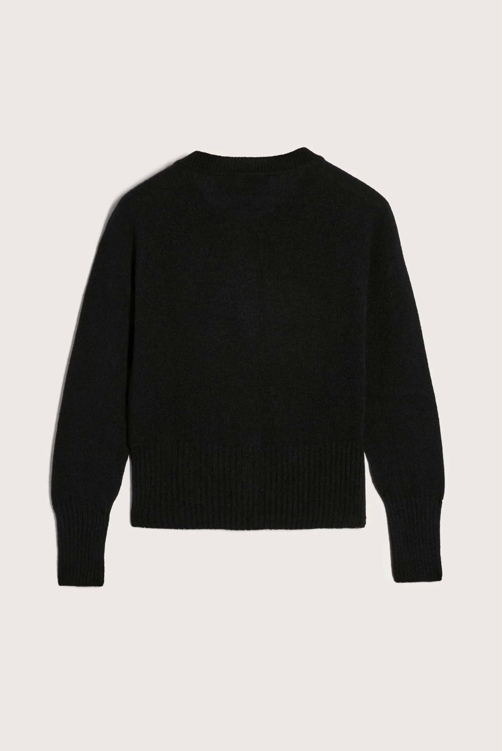 Embellished Relaxed Cashmere Cardigan Black 2